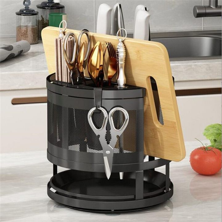 Viskana Rotating Kitchen Organizer Shelf Box