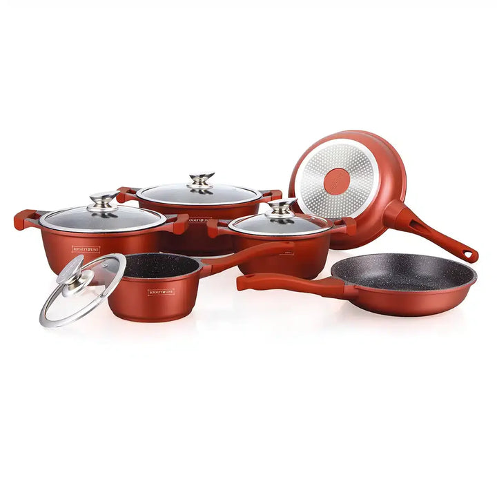 Royalty Line Cookware Set made of Aluminum (10 Pieces) Viskana