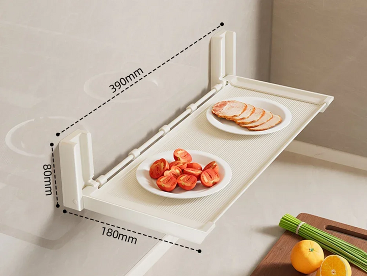 FlexiRack – Collapsible Spice Rack with Hooks Viskana