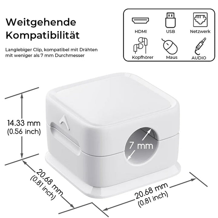 Viskana Magnetic Cable Storage Organizer