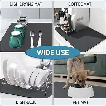 Viskana Kitchen Countertop Mat & Sink Organizer