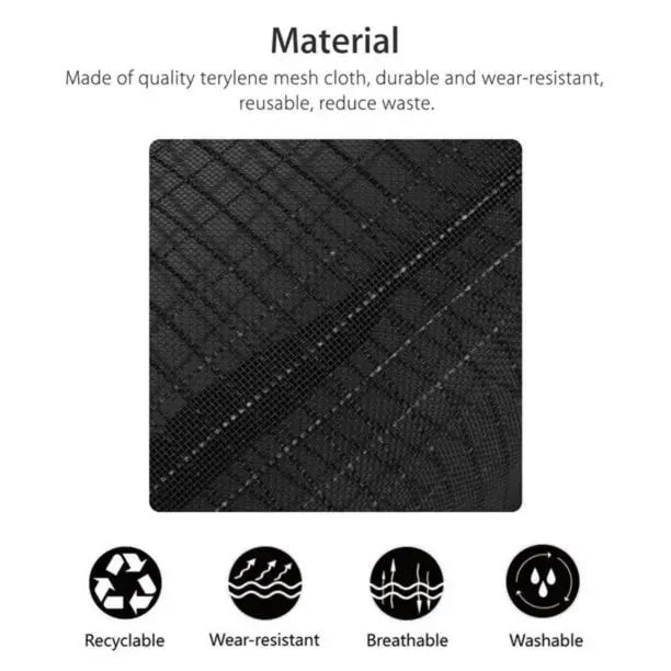 Viskana Hanging Pocket Organizer – Breathable Mesh for Storing Kitchen Bags and Fruits/Veggies