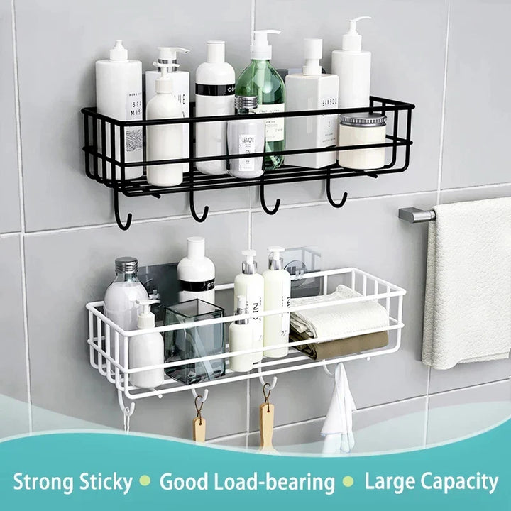 Iron Bathroom Hanging Shelf Wall Mounted Viskana