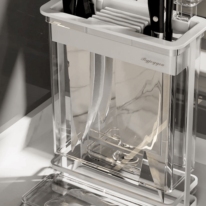 Viskana Innovative knife case with space for kitchen utensils