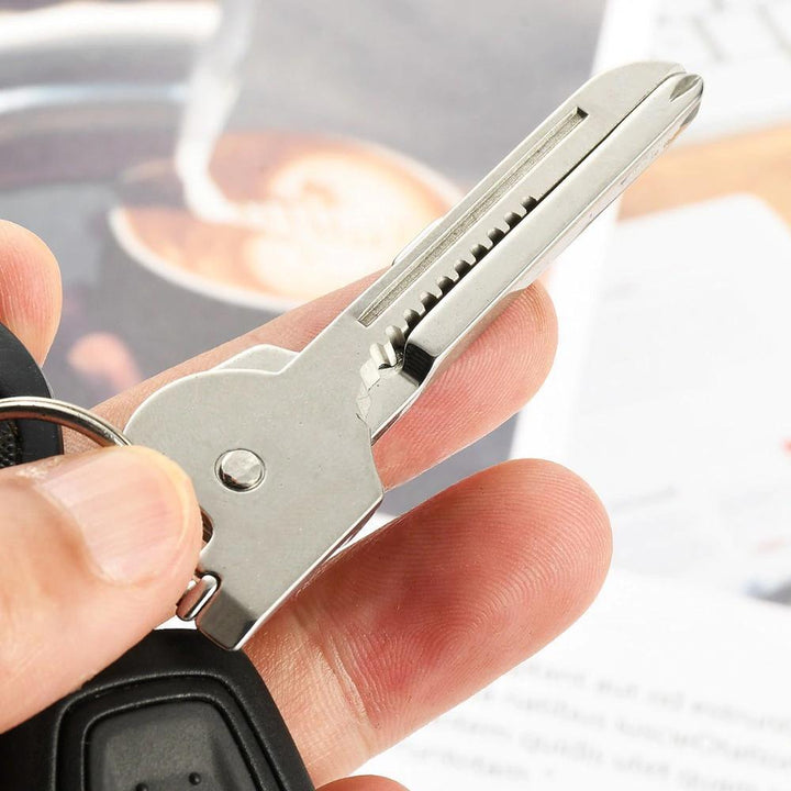 6-in-1-Keyring Multitool Mini-Multitool Keychain Pocket Stainless Steel Foldable Swiss Tech Easy Bottle Opener Keychain Viskana