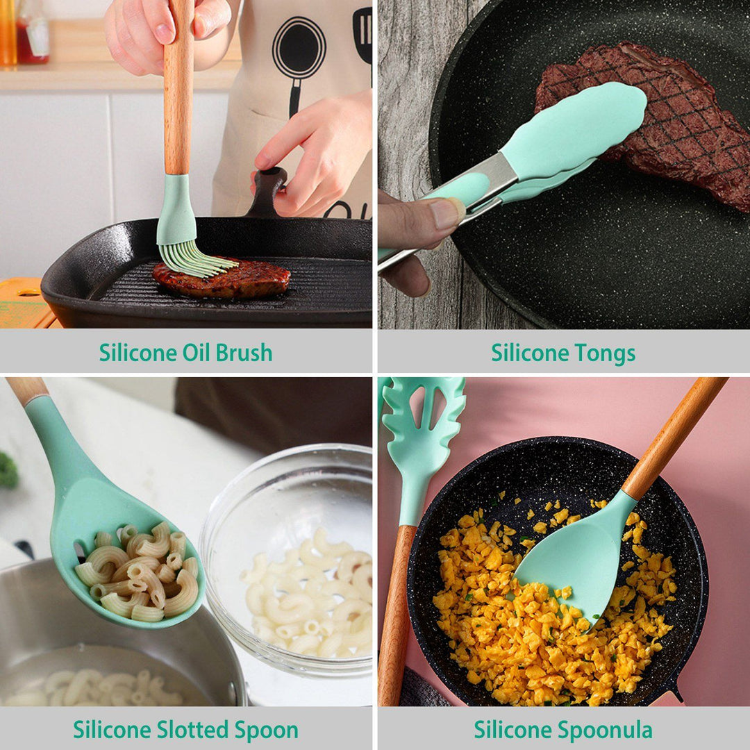 Viskana 11-Piece: Silicone Cookware Set