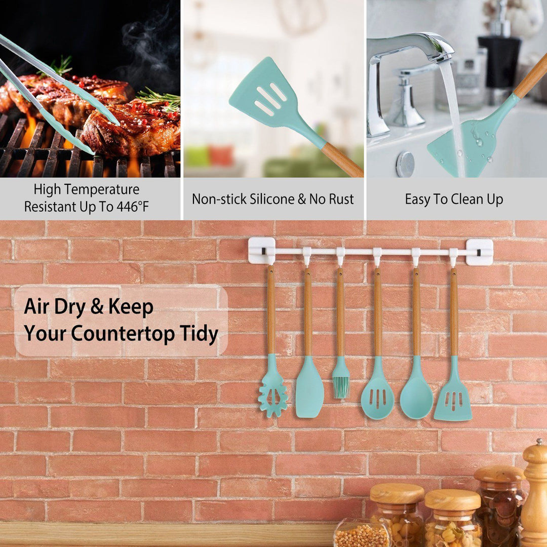 Viskana 11-Piece: Silicone Cookware Set