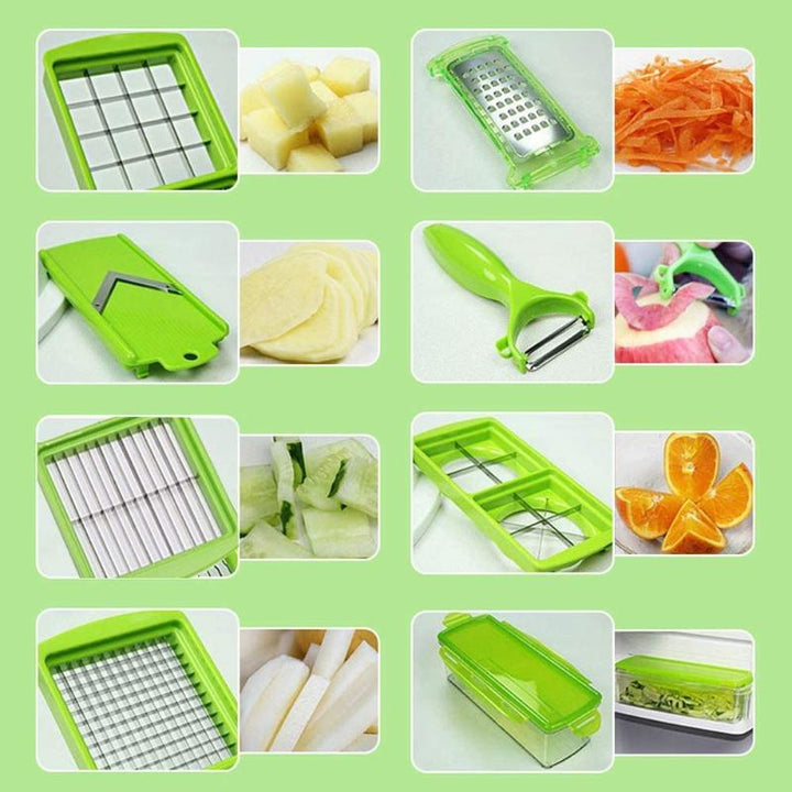 Viskana | 12-In-1 Multifunctional Vegetable Slicer - SlicePro