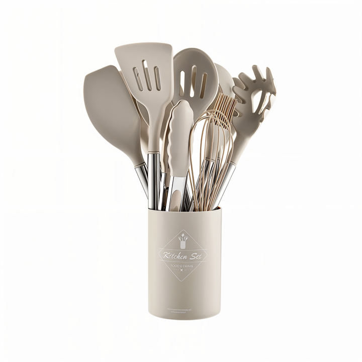 Viskana 12-Piece Silicone Kitchen Utensil Set – Culinara Pro