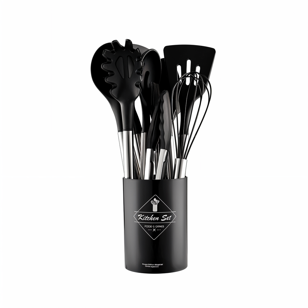 Viskana 12-Piece Silicone Kitchen Utensil Set – Culinara Pro