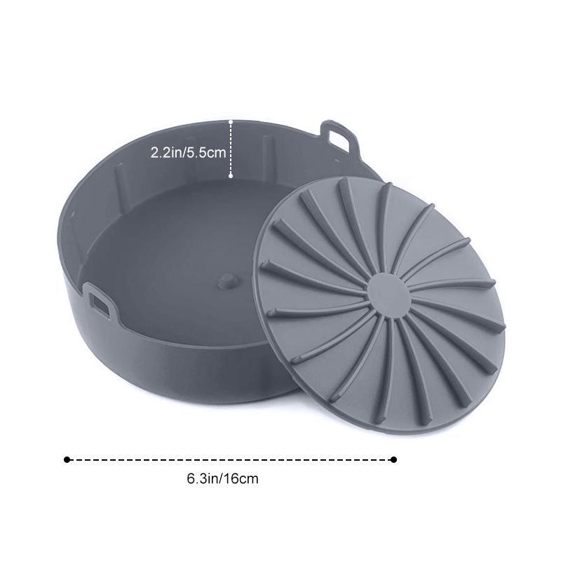 Viskana Hot Air Fryer Tray Easy to Clean Non-Stick Bakeware