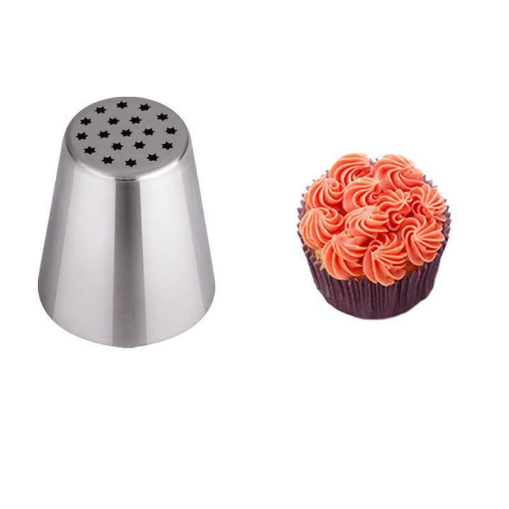 CakeLove - Flower-Shaped Frosting Nozzles Viskana