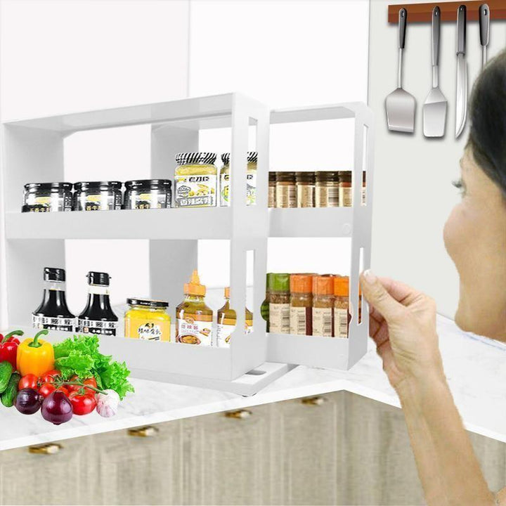 Viskana Rotatable multifunction storage rack