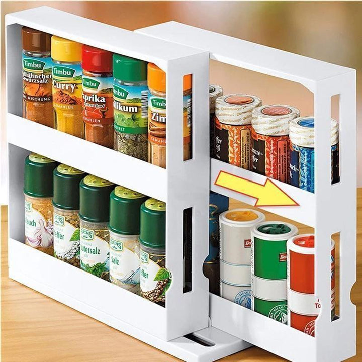 Viskana Rotatable multifunction storage rack