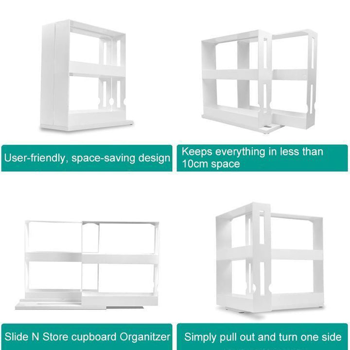 Viskana Rotatable multifunction storage rack