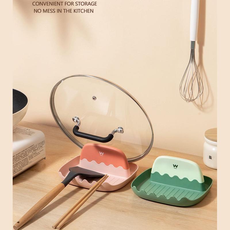 Viskana Pudding Pot Lid Stand Kitchen Utensil Holder