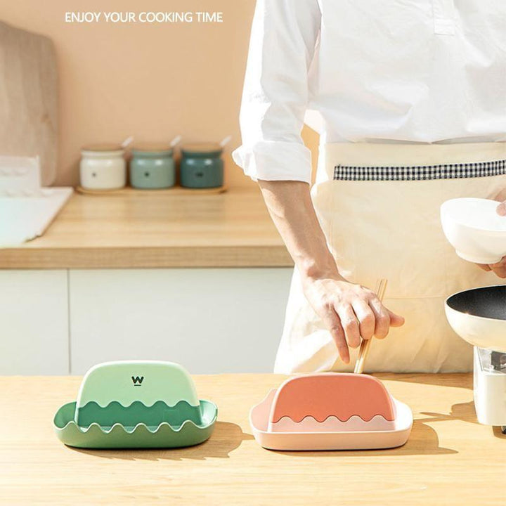 Viskana Pudding Pot Lid Stand Kitchen Utensil Holder