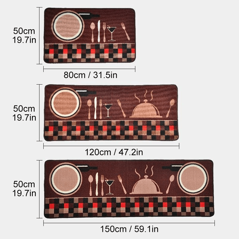 Viskana Kitchen Non-Slip Carpet