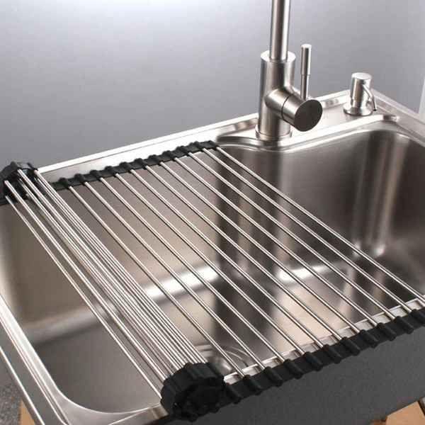 Viskana Magic Roll-Up Drainer Rack