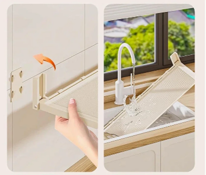 FlexiRack – Collapsible Spice Rack with Hooks Viskana