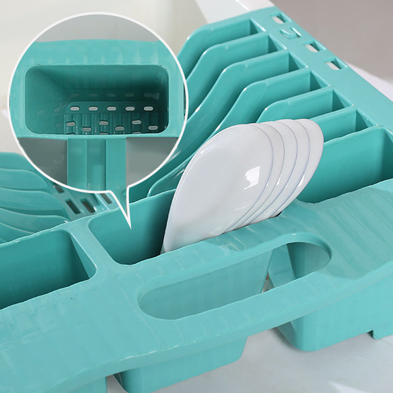 Viskana Efficient Kitchen Retractable Dish Drain Rack