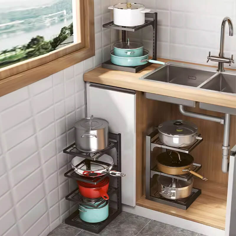 Viskana Kitchen shelves for multiple purposes