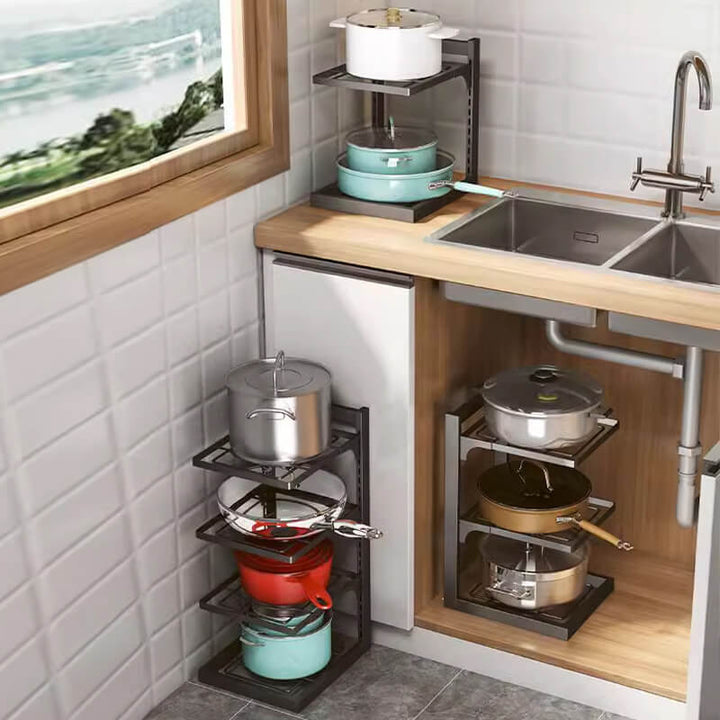 Viskana Kitchen shelves for multiple purposes