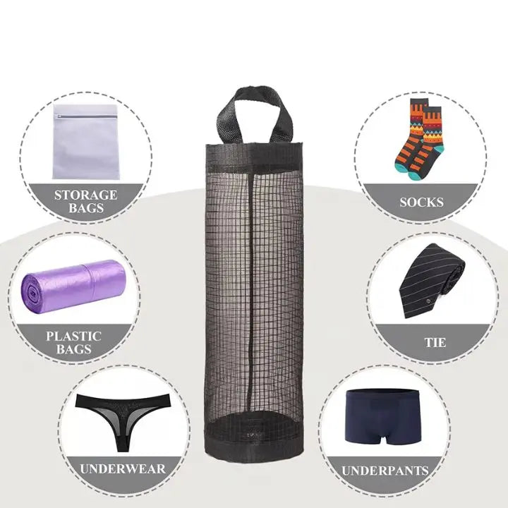 Viskana Hanging Plastic Bag Organizer – Space-saving Storage
