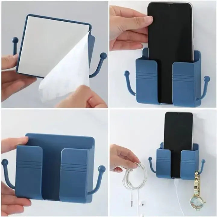 Viskana Wall mount for phone & remote control – practical & compact