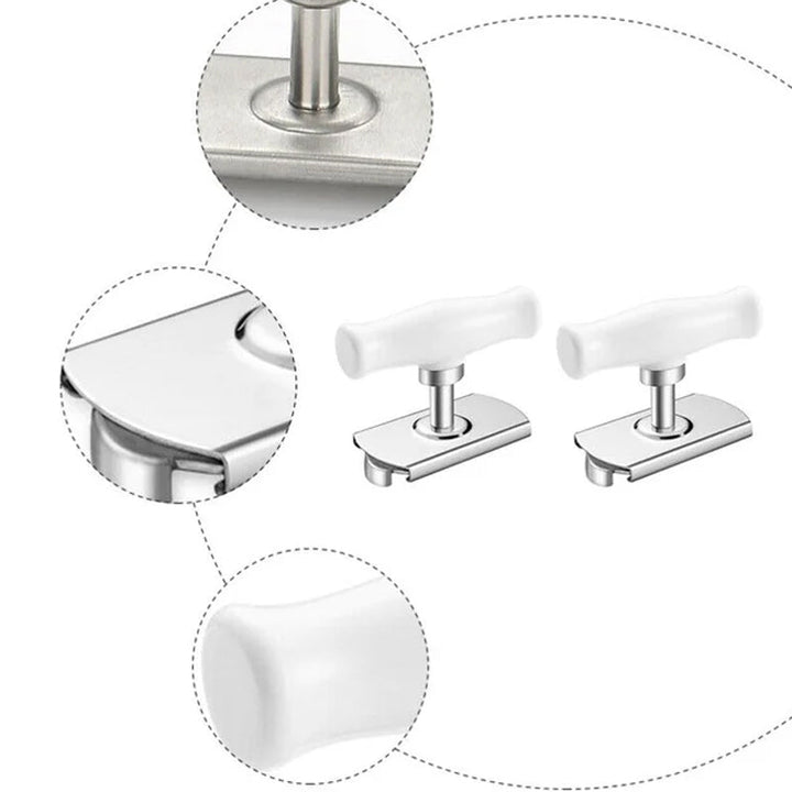 Size-adjustable can opener made of stainless steel Viskana