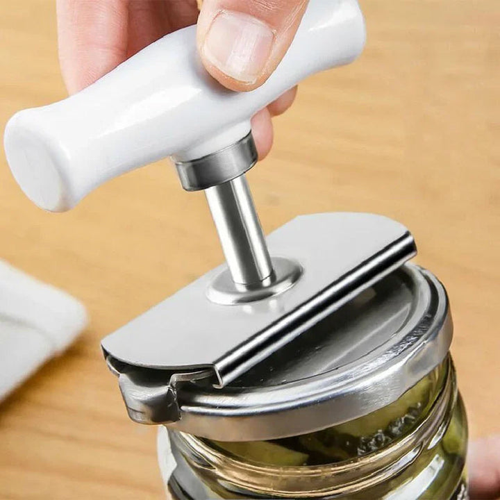 Size-adjustable can opener made of stainless steel Viskana