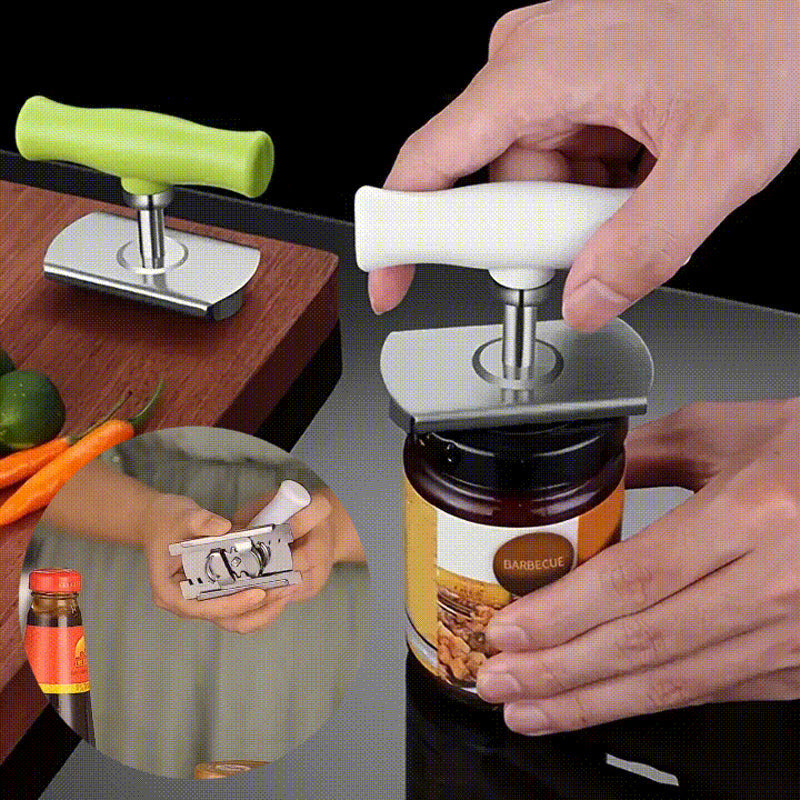 Size-adjustable can opener made of stainless steel Viskana