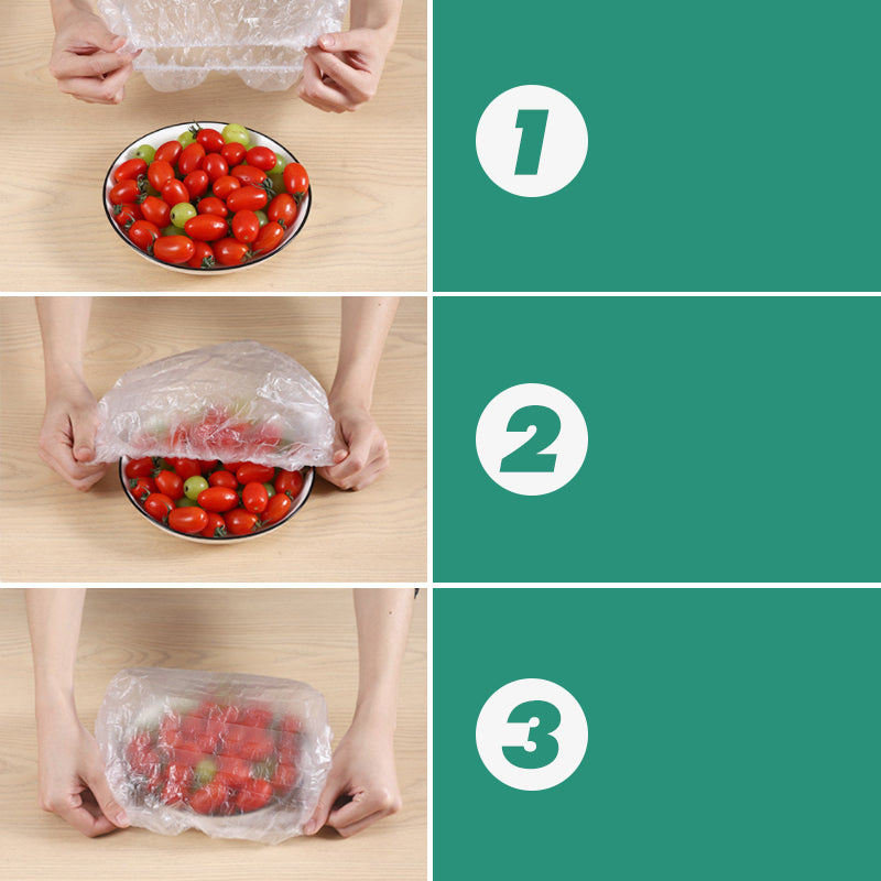 Viskana Disposable Plastic Wrap Cover