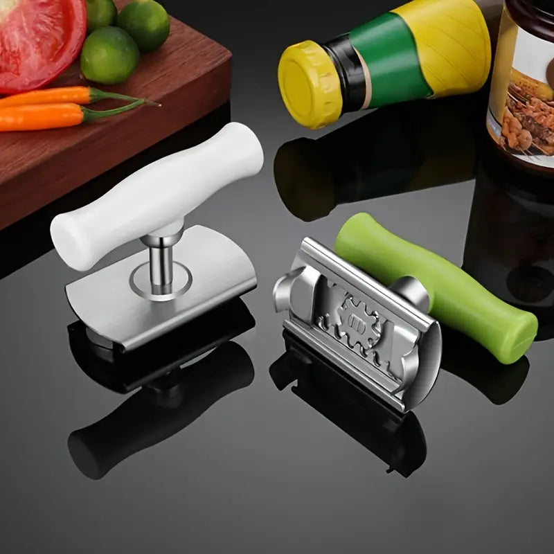 Size-adjustable can opener made of stainless steel Viskana