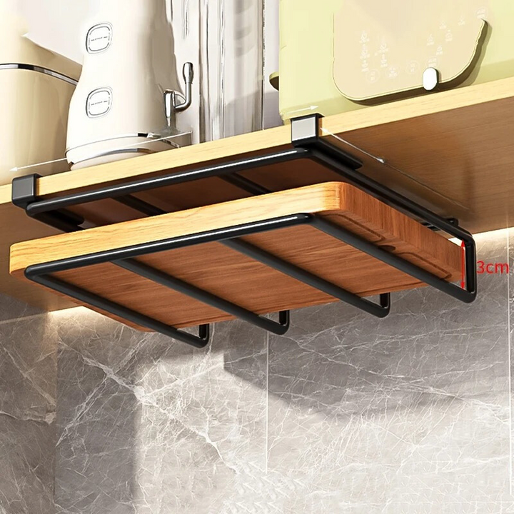 Viskana Stylish Kitchen Hang Organizer - Easy Installation Without Drilling
