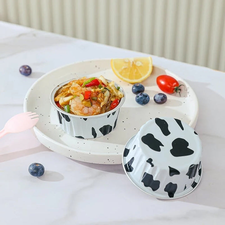 Reusable Round Aluminum Foil Tin Cups Viskana