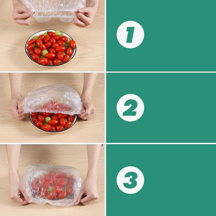Viskana Disposable Plastic Wrap Covers