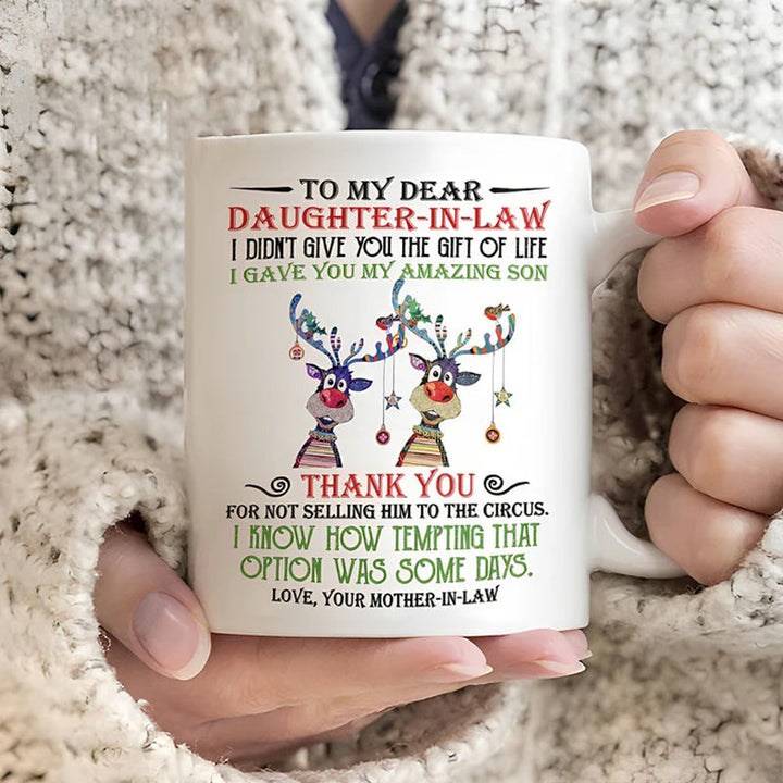 Viskana I have given you my amazing son - Best gift for daughter-in-law mugs