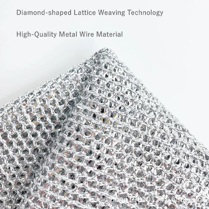 Multi-Purpose Non-scratch Wire Dish Cloth for Wet and Dry Viskana