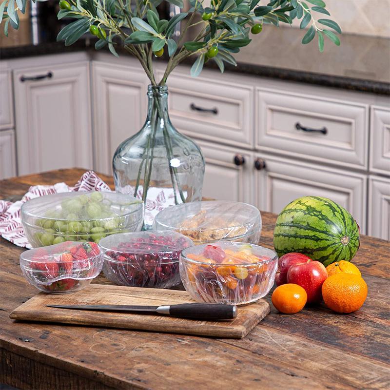 Viskana Disposable Plastic Wrap Covers