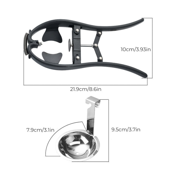 Multifunctional 2-in-1 Egg Opener - Incredibly great egg pricking tool Viskana