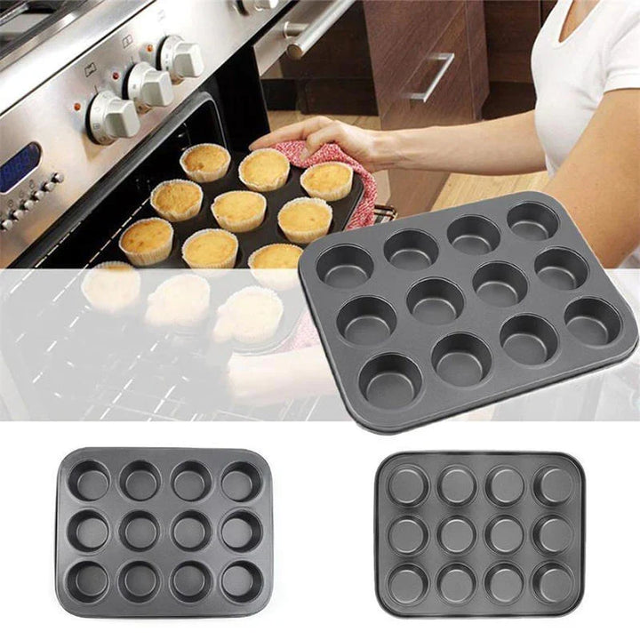 12 Molds Muffin And Cupcake Tray Viskana