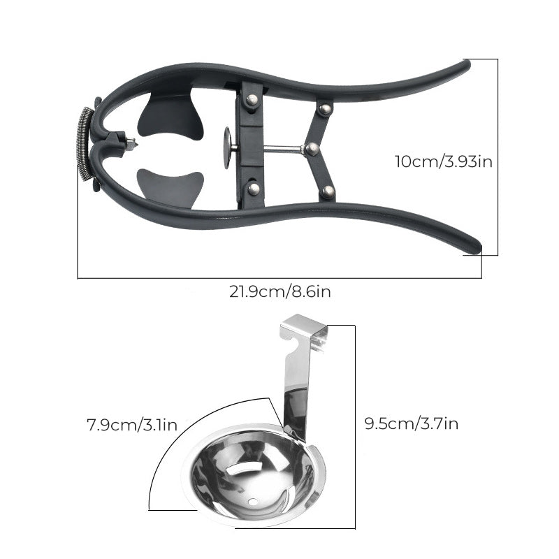Multifunctional 2-in-1 Egg Opener - Incredibly great egg pricking tool Viskana
