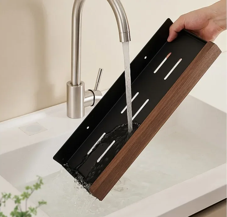 CulinaWood Kitchen Wall Shelf Viskana