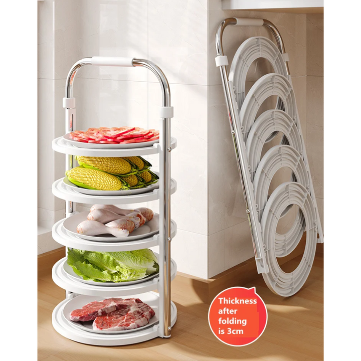 Viskana Stack Ease Compact Kitchen Organizer Rack