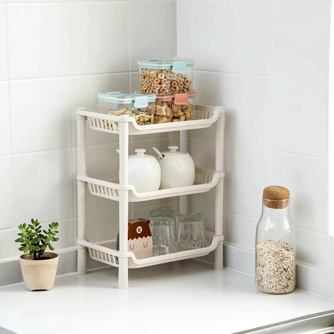 Three Layer Shelf For Counter-Top Viskana