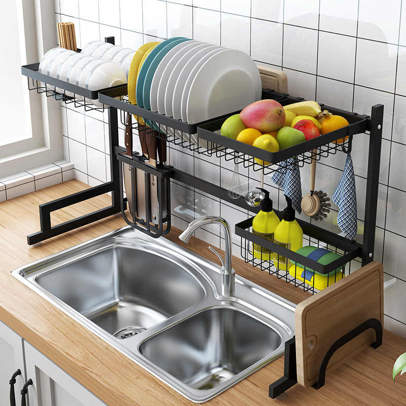 Kitchen Dish Drying Rack Over Sink Viskana