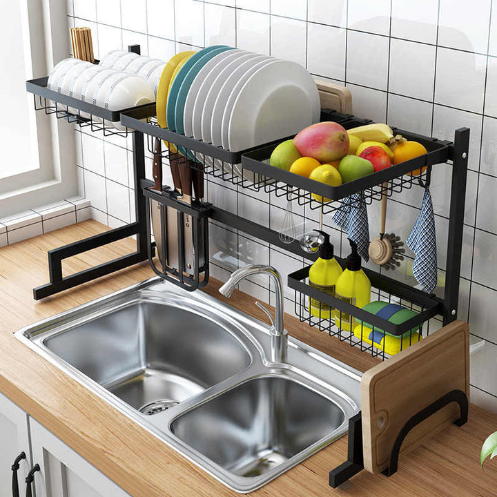 Kitchen Dish Drying Rack Over Sink Viskana
