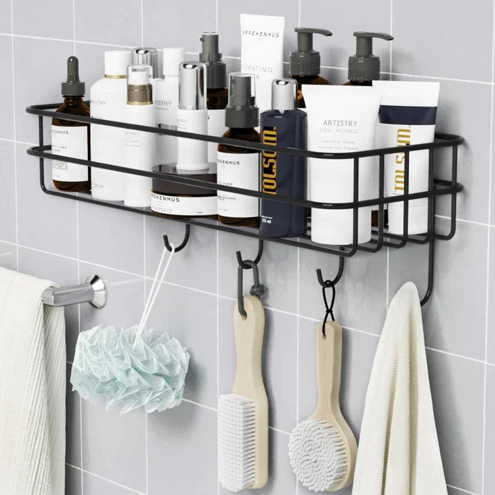 Iron Bathroom Hanging Shelf Wall Mounted Viskana