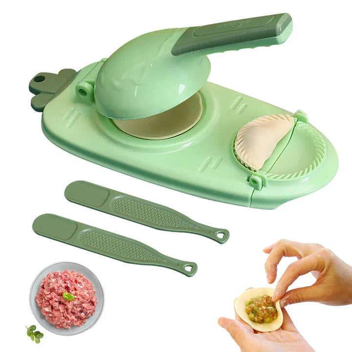 2-in-1 Dumpling Maker and Dough Press Dumpling Making Kitchen Tool Viskana